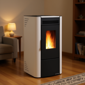 Poêle à granulés KETTY 5.0 Blanc 6,5 kW 5 étoiles Classe A+ 1292200 - Product Image 3