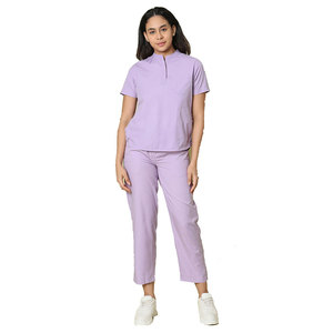 Ensemble de jogging en satin de haute qualité unisexe Slim Fit pour infirmière d'hôpital, uniformes pour hommes et femmes - Product Image 1