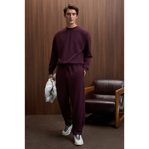 Sweat-shirt à col rond à manches longues pour homme GRIMELANGE VIENTO, coupe classique - Product Image 4
