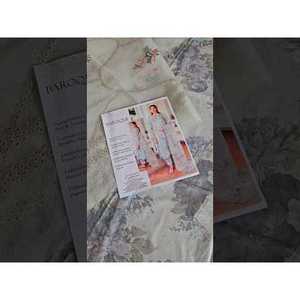 ชุดสูทผู้หญิงสไตล์บาโรกหรูหรา ปักลายพิมพ์บนผ้าลอน '25 UF-651-TC-1335 - Product Image 2