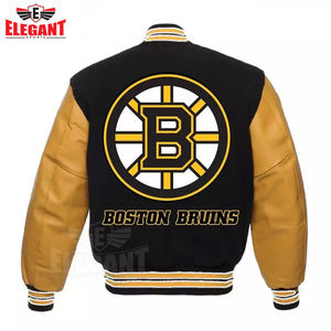 แจ็กเก็ตแขนหนังสำหรับผู้ชาย, แจ็กเก็ตหนังทรงสลิมฟิตสไตล์ลำลองสำหรับฤดูใบไม้ผลิฤดูใบไม้ร่วงสำหรับกีฬาฤดูหนาว - Product Image 6