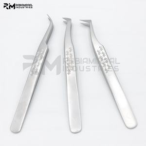 Pince à épiler pour extensions de cils RMI de haute qualité, en acier inoxydable, avec pointe pointue, prix de gros - Product Image 5