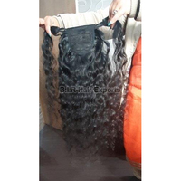 Extensions de Queue de Cheval Remy Cheveux Indiens de Haute Qualité Type de Cheveux Remy Extensions de Cheveux Humains