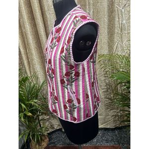 Chaqueta a Rayas Elegante y Profesional para Comodidad Diaria y Uso Casual, Prenda Exterior Bordada con Versatilidad - Product Image 2