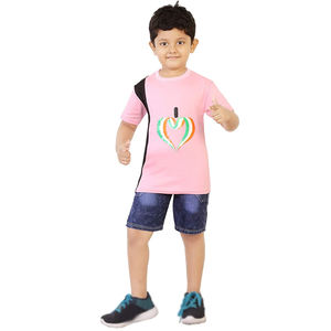 Camisetas de Punto de Verano Más Vendidas, Estilos Formales a la Moda para Niños, Muchos Colores, Hechas de Poliéster/Algodón de Alta Calidad, Secado Rápido - Product Image 1
