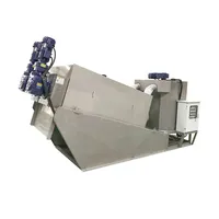 Séparateur de liquide solide Presse à vis de déshydratation des boues d'égout Presse à vis à volute Déshydrateur Équipement Machine de déshydratation des boues