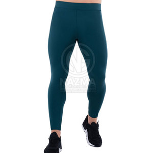 Leggings de compression pour hommes avec logo personnalisé, faible MOQ, nouvelle collection. - Product Image 2