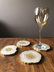 Dessous de verre de tasse de service de thé ronds promotionnels de logo personnalisé sous-verres multifonctionnels pour boissons ensemble de tapis et de serviettes de tasse - Product Image 2