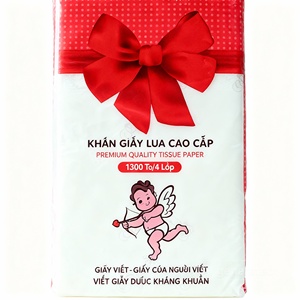 Boîte de mouchoirs faciaux durables en papier recyclé ultra doux et absorbant pour la maison, le bureau, l'hôtel et les marchés écologiques - Product Image 2