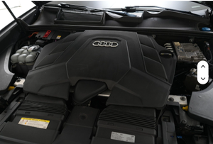 Audi Q8 Prestige 2019 d'occasion, moteur V6 turbocompressé, transmission intégrale, remplacement récent du moteur, bleu métallisé Navarra - Product Image 2