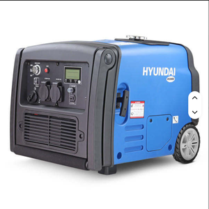 Générateur onduleur à essence 6600W à démarrage électrique, onde sinusoïdale pure, télécommande, mode ECO, sur roues, pour usage domestique, réservoir de carburant 10L, autonomie 10h - Product Image 3