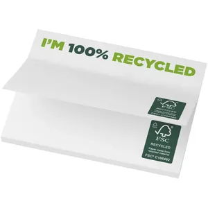 Feuilles adhésives durables Sticky-Mate, bloc-notes promotionnel avec des caractéristiques écologiques - Product Image 1