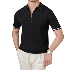 Polo d'été pour hommes de haute qualité 100% coton avec nouveau logo Vente en gros de t-shirts - Product Image 3