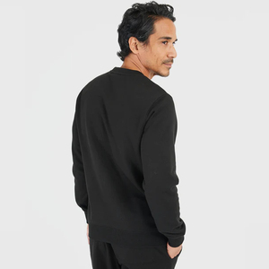 Sweat-shirt polaire basique à col ras du cou pour hommes Russell Athletic Sweatshirts en molleton Next Level Sweats à capuche à manches longues en trois tissus pour hommes - Product Image 4