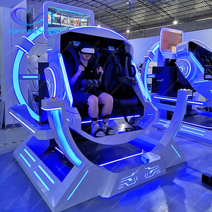 <span class=keywords><strong>2024</strong></span> Parque Temático de Atracciones 2 Asientos Motion Cinema Capsule 360 Montaña Rusa Vr Fly Ride Realidad Virtual 9D Simulador de Juegos de Vuelo - Product Image 6