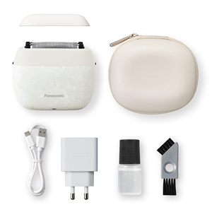Afeitadora Eléctrica de 5 Cuchillas para Hombre, Uso en Seco y Húmedo, Lámina de Doble Cuchilla, USB-C, Estuche de Transporte, Impermeable IPX7, Lavable, Diseño Alemán, Color Blanco - Product Image 5