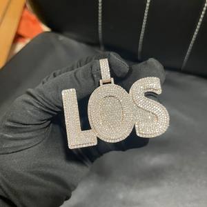 Bijoux fins personnalisés VVS Iced out Moissanite Pendentif Pass Diamond Tester Style Hip Hop pour cadeau - Product Image 4