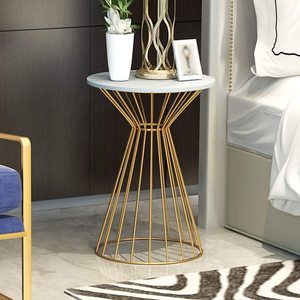 Table basse en métal et bois de qualité supérieure, vente en gros pour bureau, maison, restaurant, salon, jardin, décoration, best-seller 2023 - Product Image 3