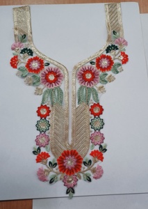 แผ่นแปะคอปกปักสำหรับความต้องการในการตัดเย็บเสื้อผ้าจำนวนมาก - Product Image 2