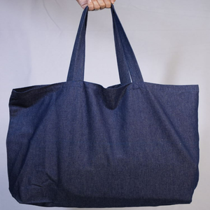 Custom Eco-Friendly 100% Cotton <b>Tote</b> <b>Bag</b> Large Sturdy Reusable Grocery Shopping <b>Bag</b> with Top Handle for Beach Carrying - Product Image 1