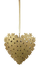 ของตกแต่งโลหะแขวนประดับ พร้อมกลิตเตอร์ สำหรับตกแต่งบ้านและคริสต์มาส งานแฮนด์เมดสั่งทำพิเศษ - Product Image 3