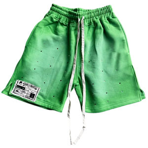 Pantalones Cortos Deportivos de Algodón/Poliéster Personalizados al por Mayor, Pantalones Cortos Casuales de Felpa para Hombre, Transpirables, de Secado Rápido, Servicio OEM - Product Image 5