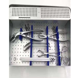 Kit de Instrumentos Ortopédicos para Cirugía de Fracturas de Fragmentos Pequeños, Acero Certificado CE, 1 Año de Garantía, Instrumentos SurgiRight - Product Image 3