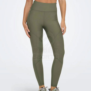 Leggings de yoga tricotés mi-longs décontractés, respirants, sans coutures, écologiques, de haute qualité, vêtements de sport, vente en gros, les plus vendus - Product Image 5