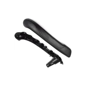 Reposabrazos de Puerta Delantera de Cuero y ABS para Renault Kangoo 3, Negro SOL/SA -809544770R-8200548971 - Product Image 6