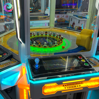Machines de parc d'attractions Crocodile Tycoon 2 Machine de jeu à pièces Machine d'arcade amusante à petits billets