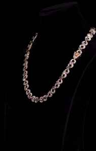 Collier cubain en moissanite glacé de luxe, plaqué rhodium, cadeau de fête orthodoxe, chaîne brillante VVS - Product Image 5