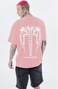 T-shirt vintage avec logo personnalisé, 100% coton, t-shirt délavé à l'acide, t-shirt graphique pour homme, t-shirts décontractés pour homme - Product Image 3