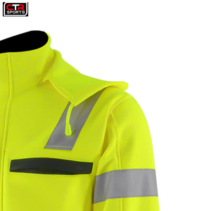 2024 <b>Professional</b> High Quality Best Design <b>Professional</b> <b>Light</b> Weight Full Sleeves Front Pockets Safety Jackets - Product Image 6
