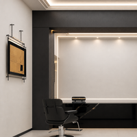Meubles de salon de manucure, présentoir LED pour salon, mobilier d'extérieur, présentoir de parfums, vitrine, mobilier de restaurant