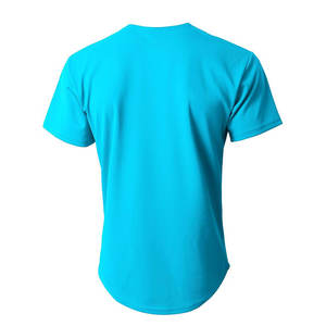 Maillots de baseball personnalisés de haute qualité, respirants, col en V, uniformes pour joueurs avec noms et numéros d'équipe, tissu 100% polyester - Product Image 4