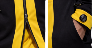 Conjunto Deportivo de Invierno para Hombre, con Logotipo Personalizado, Ropa Deportiva Urbana, Sudadera con Capucha y Pantalones Jogger, Dos Piezas, 100% Algodón - Product Image 4