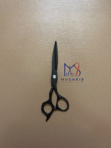 กรรไกรตัดผมมืออาชีพ สแตนเลสสตีล เคลือบสีดำ ดีไซน์คลาสสิคพิเศษ - Product Image 1