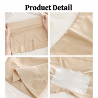 Braguitas invisibles de punto elásticas en 4 direcciones, sin costuras, OEM, antirozaduras, tipo segunda piel para mujer