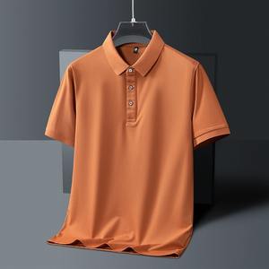 Polo de Manga Larga para Hombre, Estilo Golf, Corte Ajustado, Algodón de Alta Calidad, Tejido de Punto, Estampado Sólido y a Rayas, Estilo Casual - Product Image 6