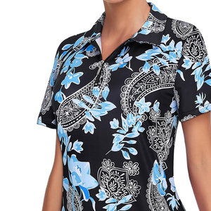 Ensemble de tennis et de golf 2-en-1 pour femme 100 % polyester, avec short large et jupe élastique pour le pickleball, motif uni, uniforme de golf (avant) - Product Image 4