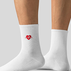 Calcetines de Vestir de Felpa Multicolores de Alta Calidad para Hombre al por Mayor, Tejido Personalizado, Transpirables, Resistentes a Desgarros, Estilo Hip-hop - Product Image 3