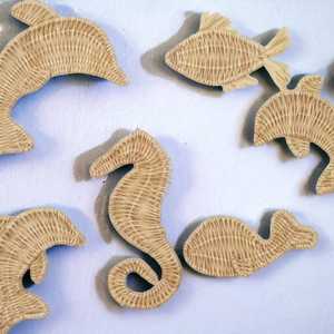 หวายหวายรูปพระจันทร์เสี้ยวของตกแต่งห้องสำหรับเด็ก - Product Image 4