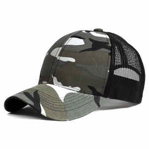 Camouflage Baseball Caps Mesh Tactical Airsoft Fishing Hunting <b>Hiking</b> Sport Adjustable Caps - Product Image 4