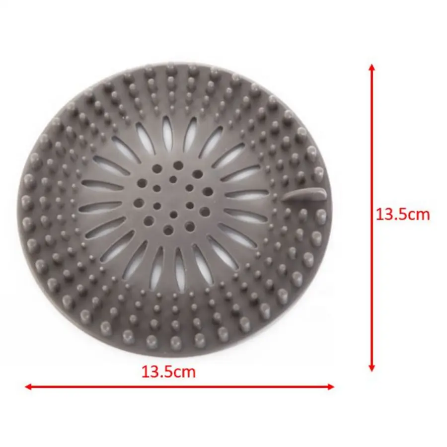 Silicone Drain Hair Catcher Kitchen Sink Strainer Bathroom Shower Sink Stopper With OEM/ODM Service At Factory Price