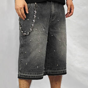 Vêtements décontractés sur mesure Shorts en strass pour hommes pour adultes Meilleure vente Shorts de haute qualité à vendre - Product Image 1