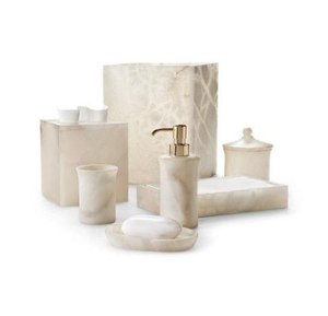 Juego de Baño de Resina Pulida de Estilo Clásico de Tendencia, Decoración Personalizada de la Mejor Calidad, Efecto Mármol de la India, Lujo - Product Image 4