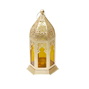 Metal Candle Holder Gold Plated Frame With Glass Candleholders <b>Lanterns</b> & Base <b>Set</b> of 4 Different Sizes Modern Pillar Holder - Product Image 4