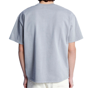 เสื้อยืดโอเวอร์ไซส์คอกลม น้ำหนักเบา กำลังฮิต ผ้าฝ้าย 100% สีพื้น ไซส์พลัส ทรงหลวม ไหล่ตก ใส่สบาย ระบายอากาศได้ดี รับสกรีนโลโก้ - Product Image 3