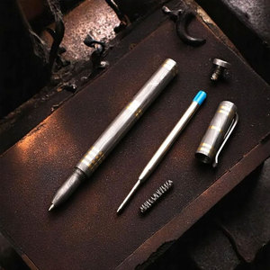 Bolígrafo de Acero de Damasco Premium con Experiencia de Escritura Suave, Ideal para Uso Corporativo y Personal - Product Image 3