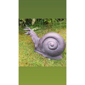 Escultura de Snell de jardín de granja de estilo Vintage, figurita decorativa de bronce de Snell, estatua al aire libre en buenas ofertas - Product Image 3